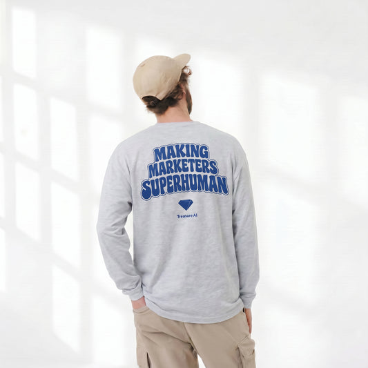 オリジナルロングスリーブTシャツ (バックデザイン)