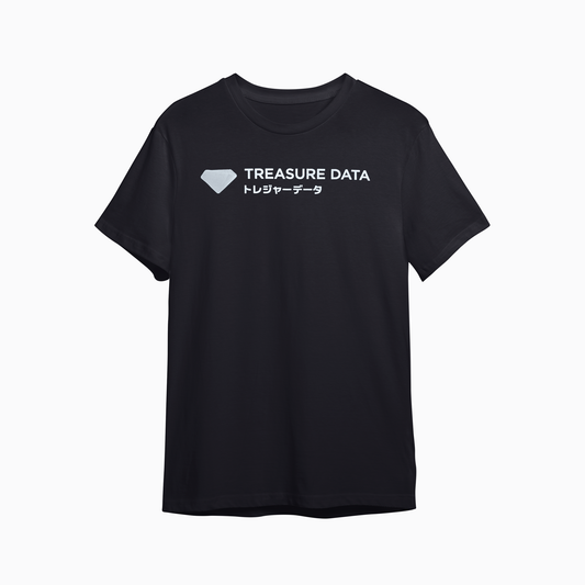 オリジナル黒Tシャツ (横ロゴ - カタカナ入り)